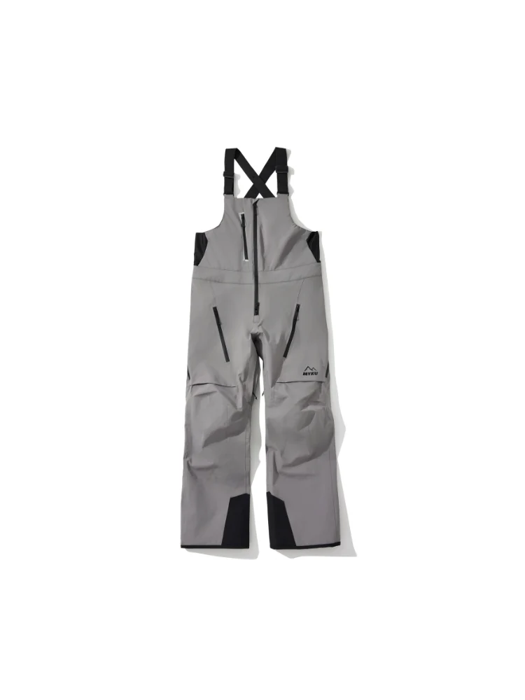 MYKU Glow 3L Shell Snow Bibs - Unisex - Image 17