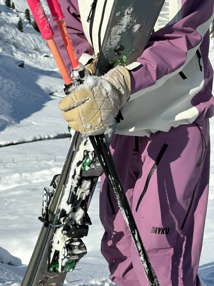 MYKU Glow 3L Shell Snow Bibs - Unisex - Image 19