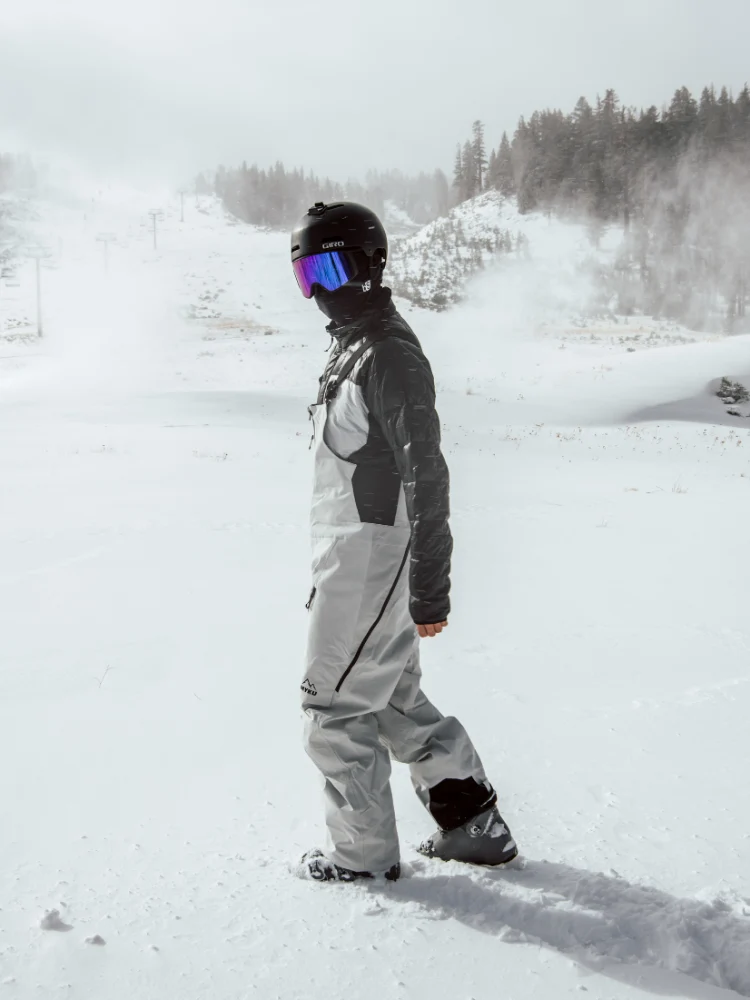 MYKU Glow 3L Shell Snow Bibs - Unisex - Image 9