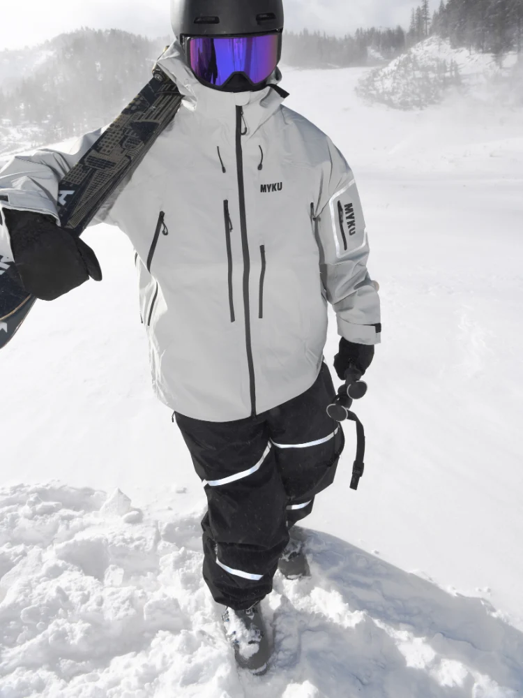 MYKU Glow 3L Shell Snow Jacket - Unisex - Image 6