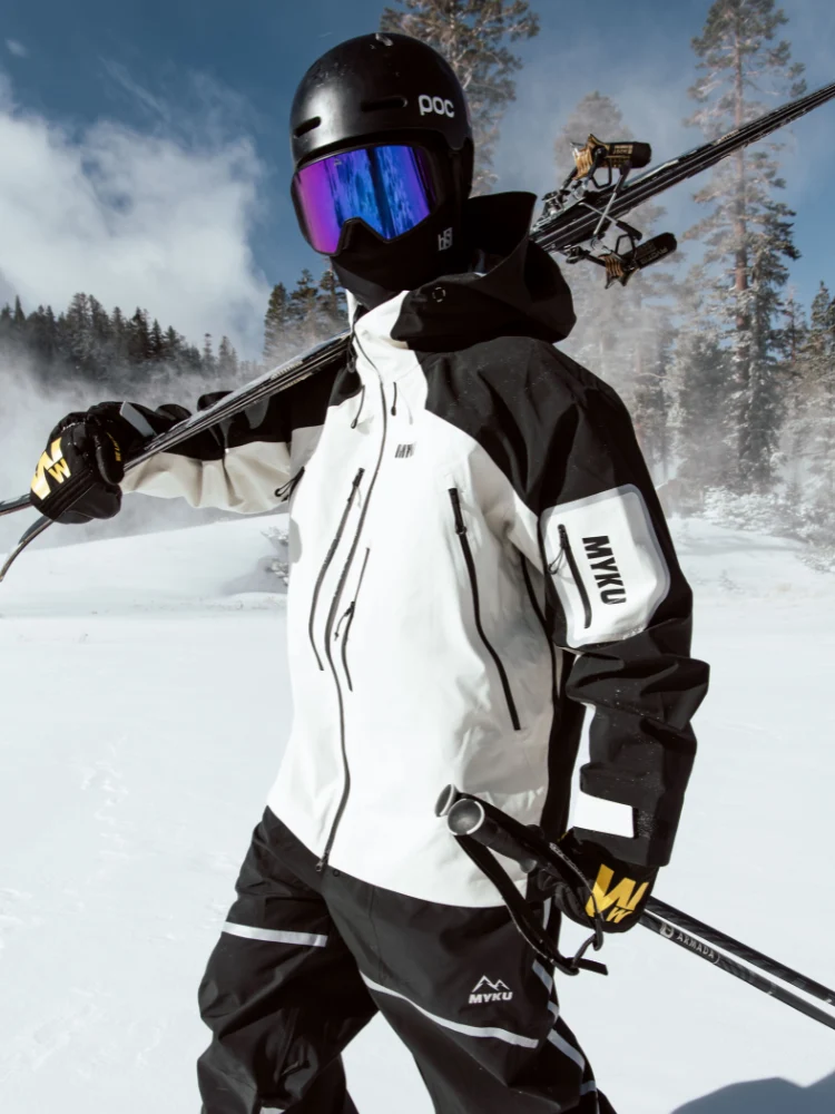 MYKU Glow 3L Shell Snow Jacket - Unisex - Image 8