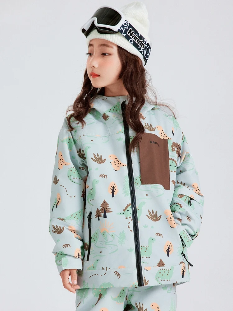 NANDN Kids Candy Color Gradient Snow Suits - Image 6