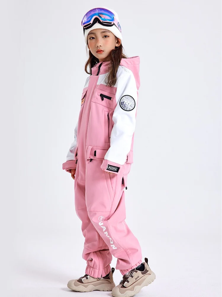NANDN Kids Little Expedition Snow One Piece - Image 14
