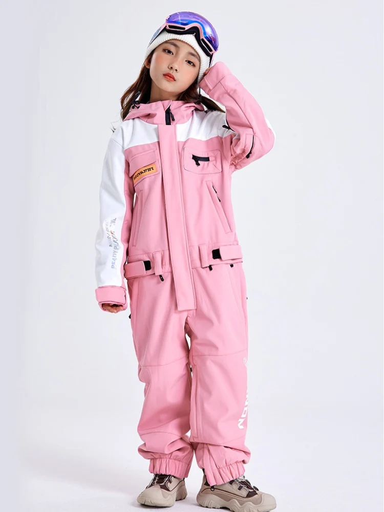NANDN Kids Little Expedition Snow One Piece - Image 15