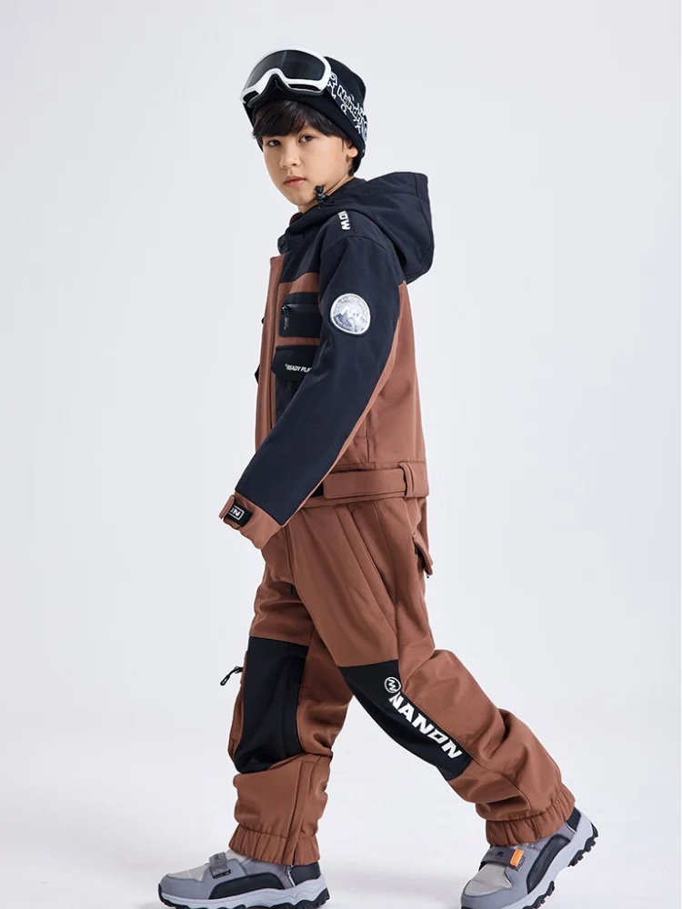 NANDN Kids Little Expedition Snow One Piece - Image 23