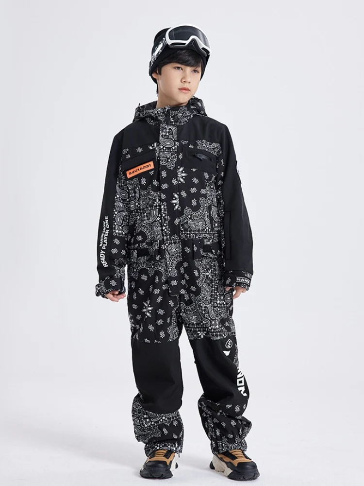 NANDN Kids Little Expedition Snow One Piece - Image 7