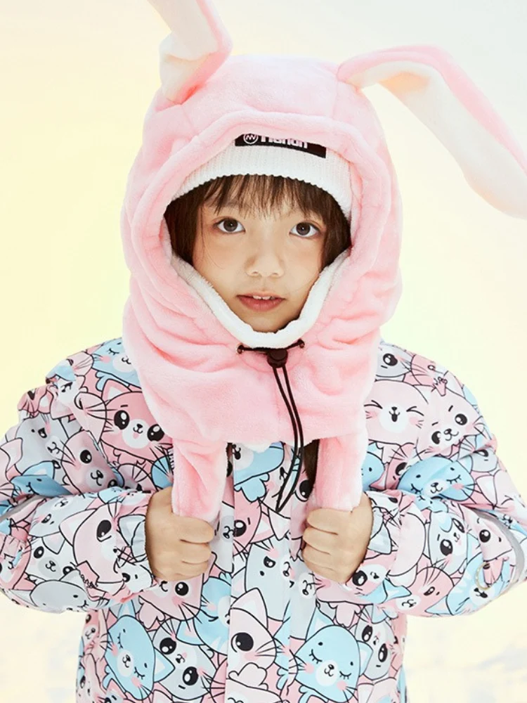 NANDN Kids Plush Jumping Ear Hood - Image 4