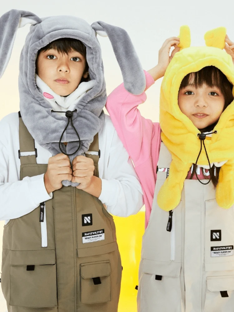 NANDN Kids Plush Jumping Ear Hood - Image 6