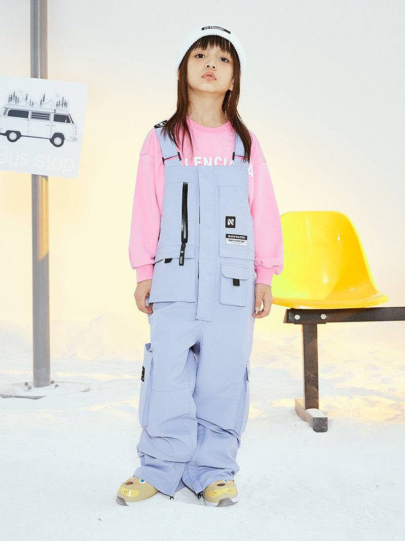 NANDN Mountain Fun Kids Bib Pants - Image 3