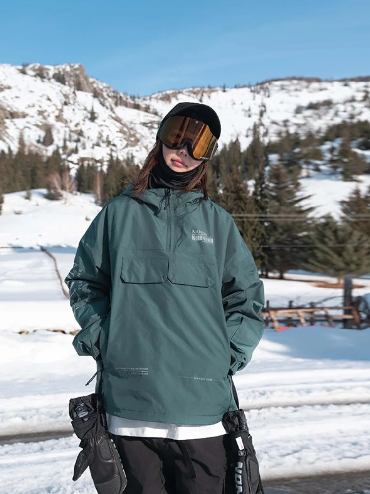 NANDN Outerwear Ski Pullover Shell Jacket - Women's - Image 3