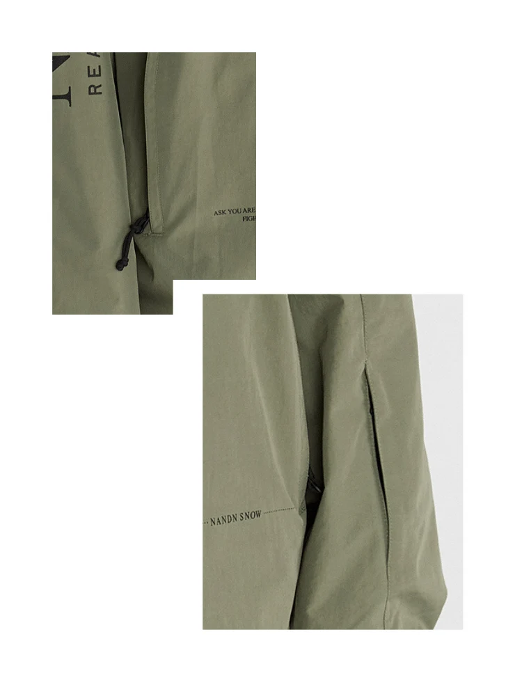 NANDN Outerwear Ski Pullover Shell Jacket - Women's - Image 39