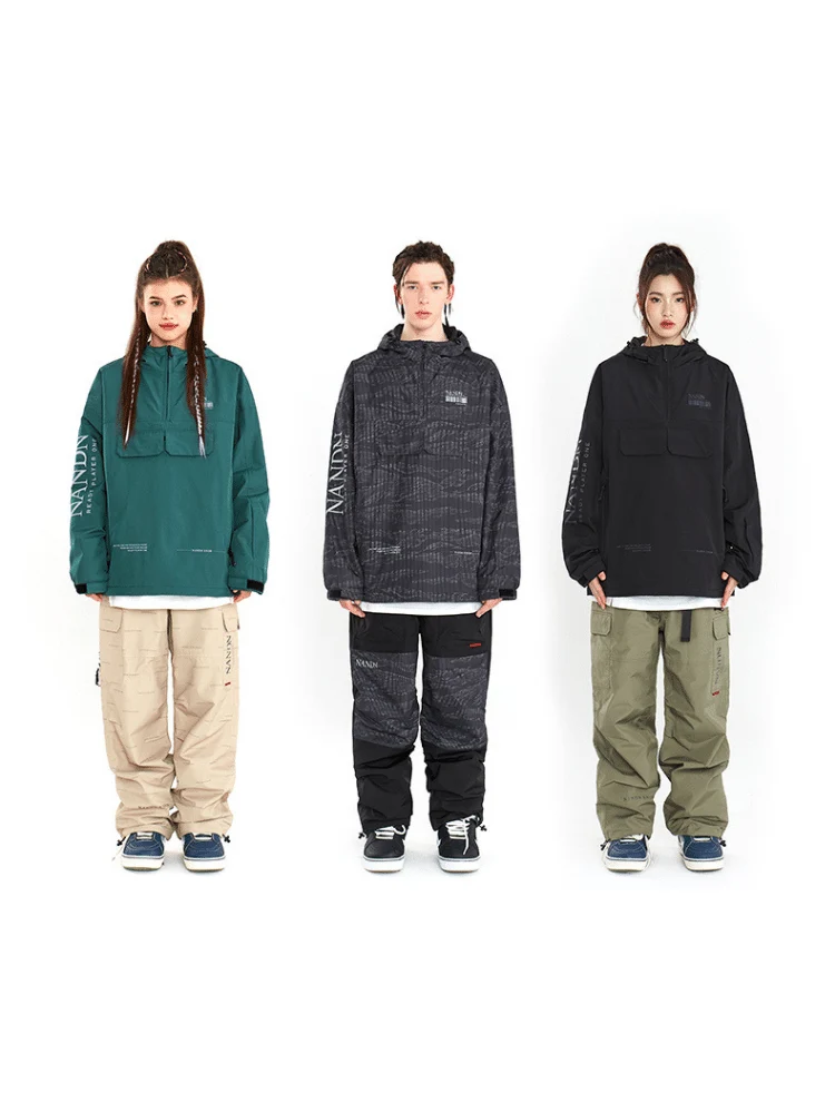 NANDN Outerwear Ski Pullover Shell Jacket - Women's - Image 40