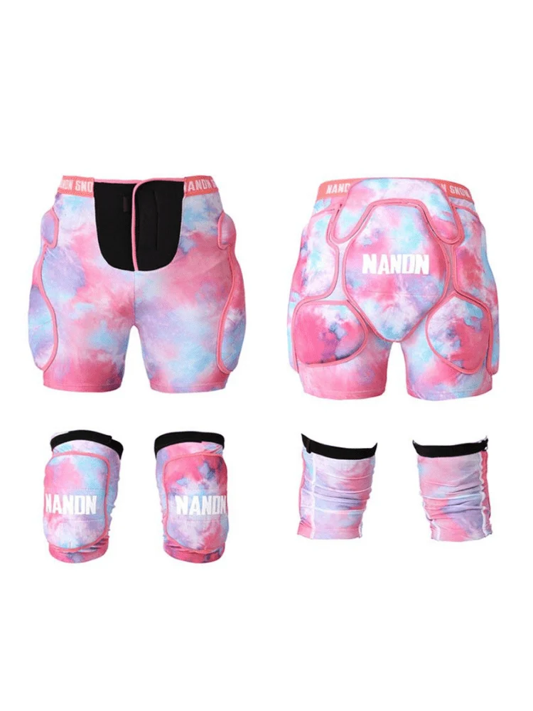 Nandn Unisex Tri-Flex Shorts & Knee Pads Set - Image 3