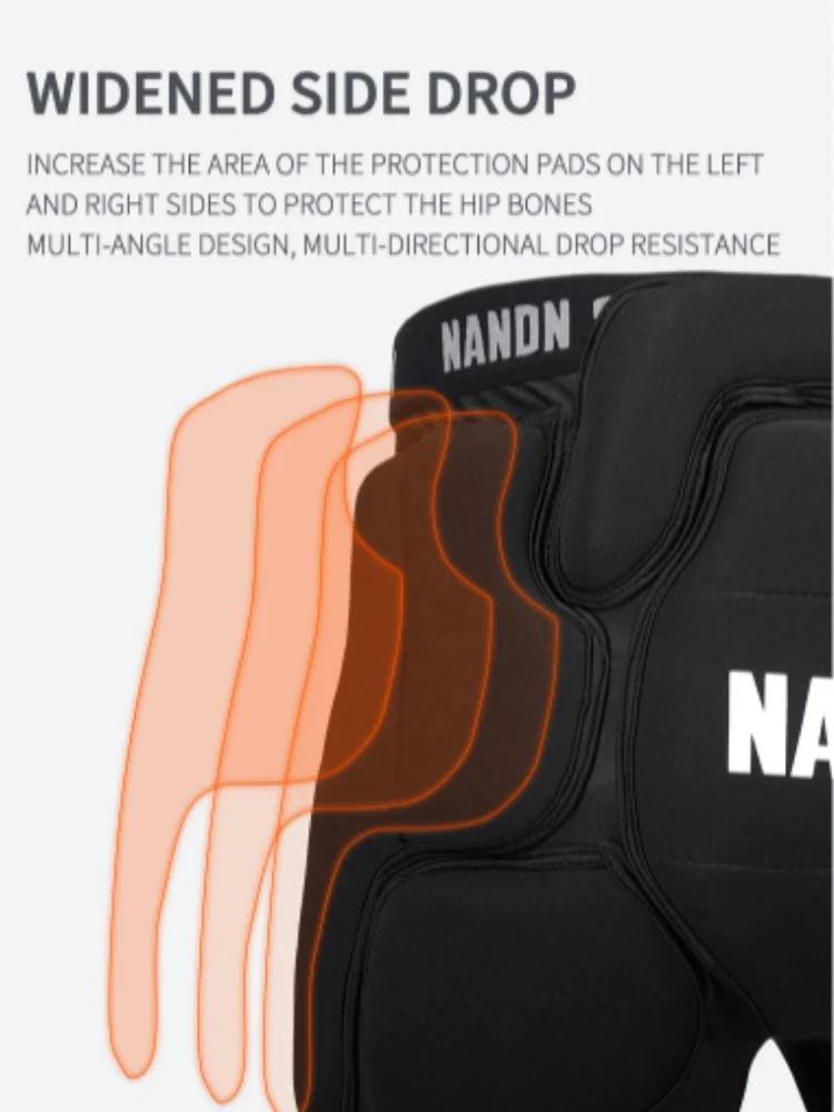 Nandn Unisex Tri-Flex Shorts & Knee Pads Set - Image 8