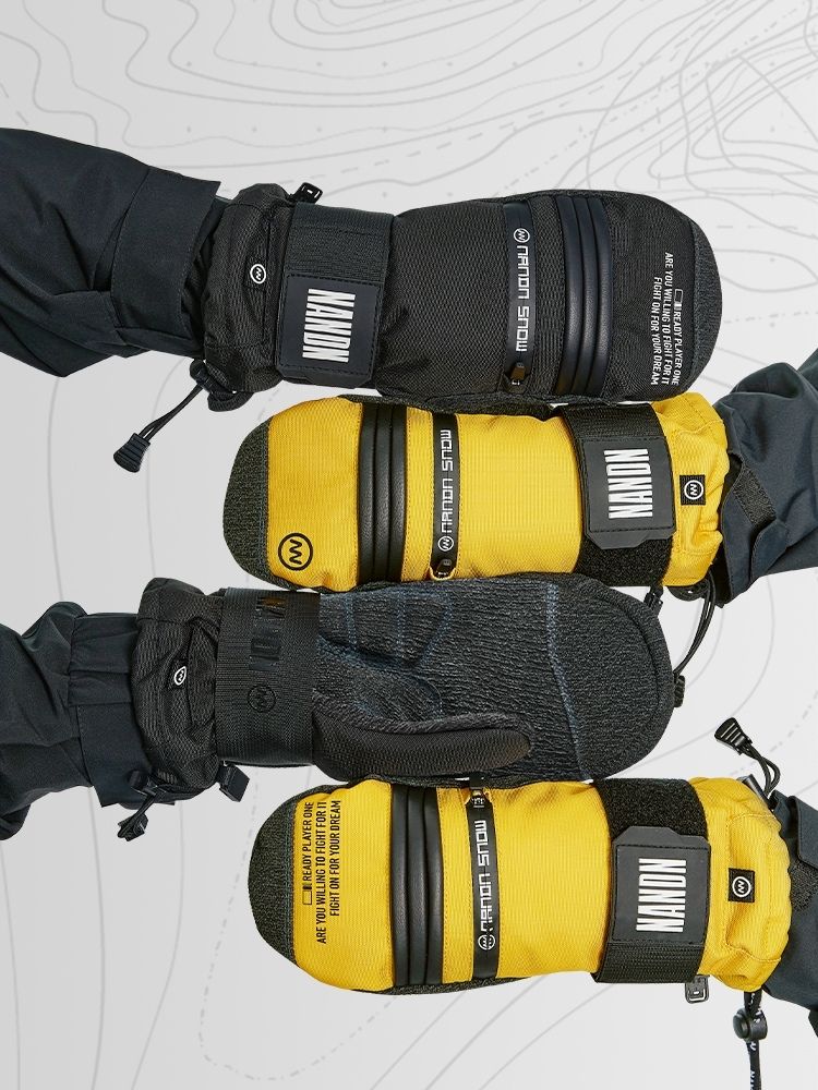 NANDN WristGuard Pro KEVLAR Snowboarder Mitten - Image 11