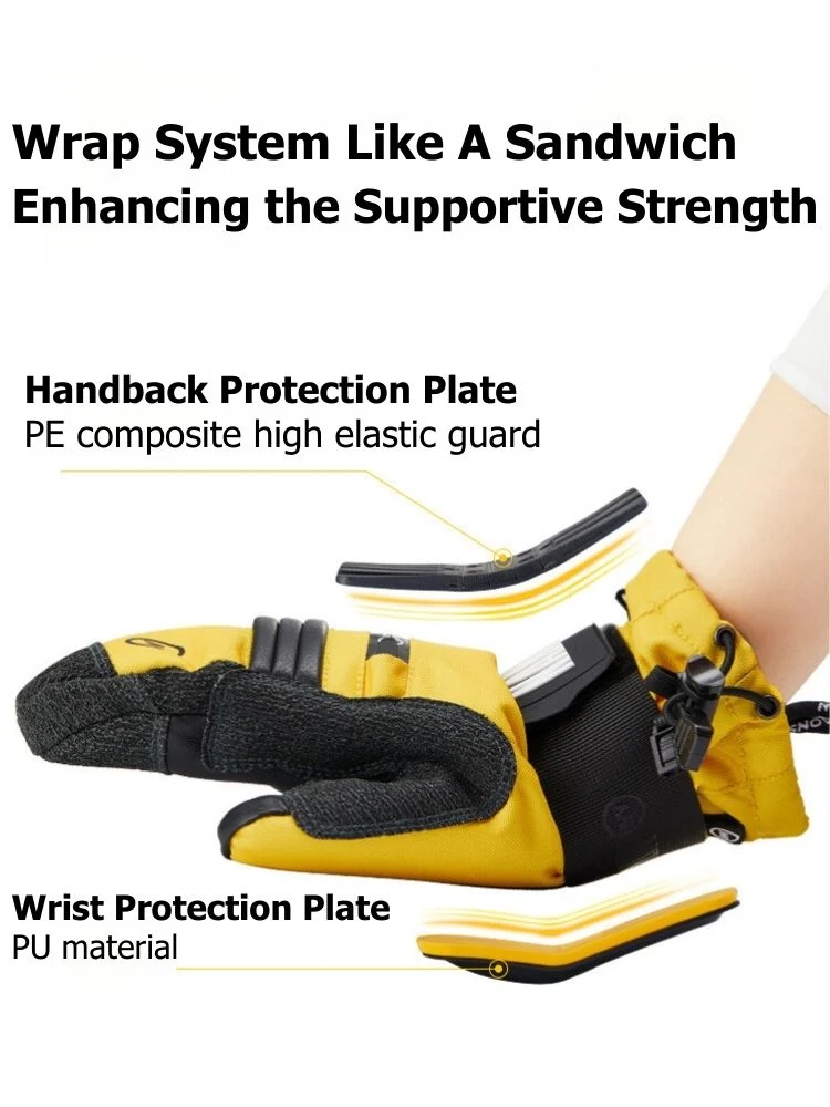NANDN WristGuard Pro KEVLAR Snowboarder Mitten - Image 13