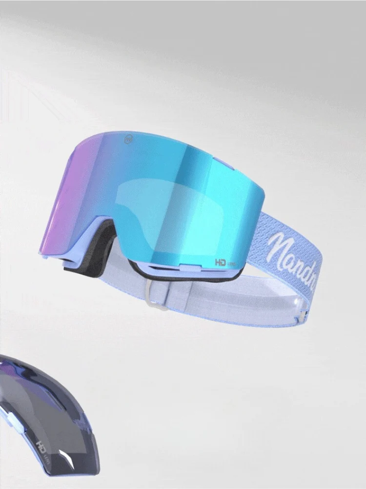 NANEND 3-Lens Magnetic Ski Goggles - Image 8