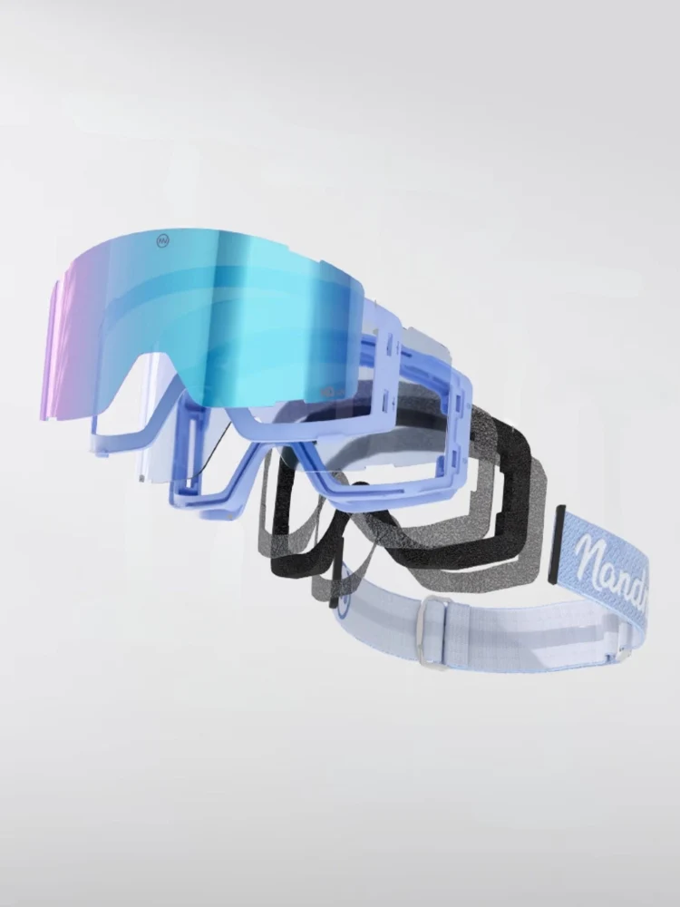 NANEND 3-Lens Magnetic Ski Goggles - Image 9