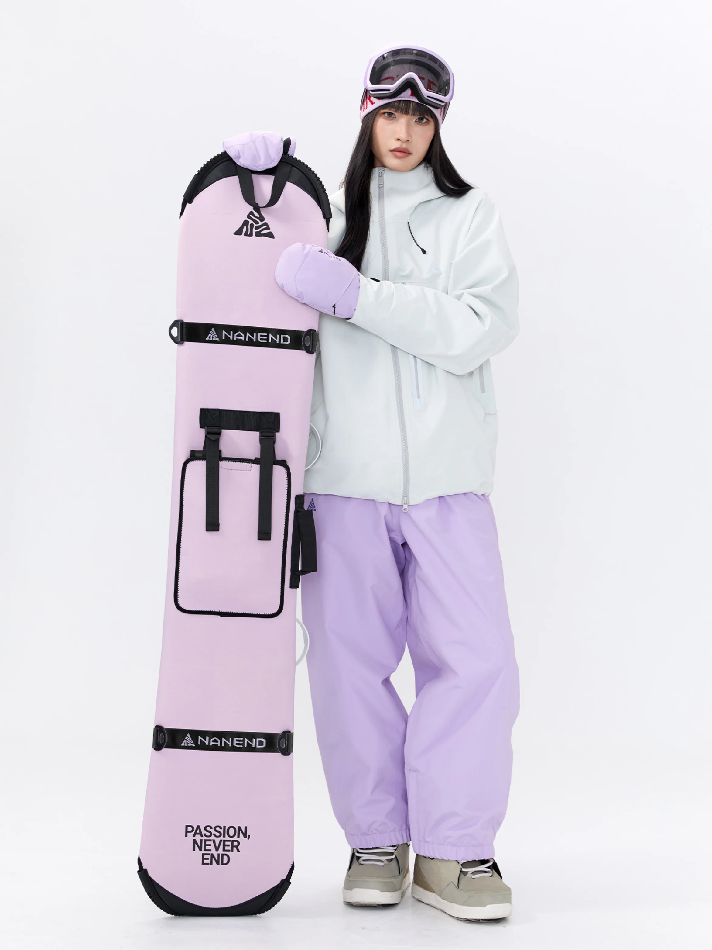 NANEND 3-Way Snowboard Carry Sleeve