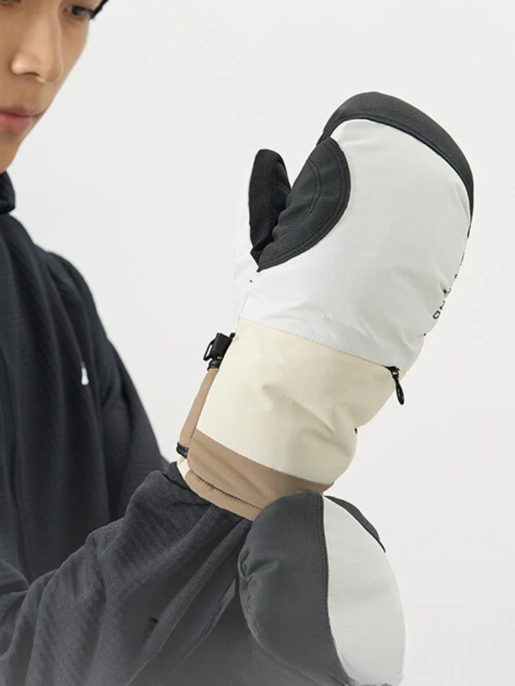 NANEND Colorblock Insulated Ski Mittens - Image 3