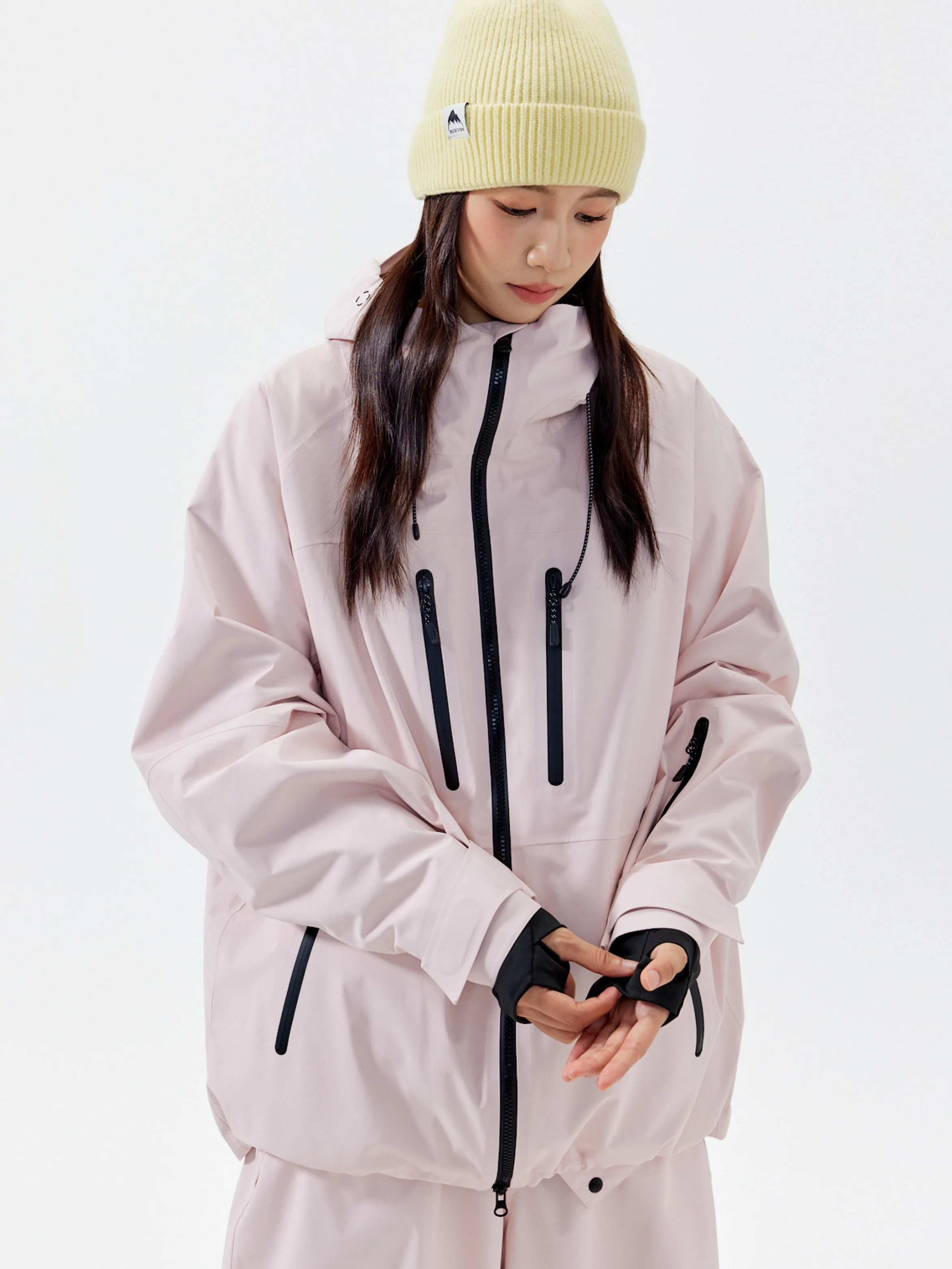 NANEND Pink 3L Winter Ski Jacket - Unisex - Image 12