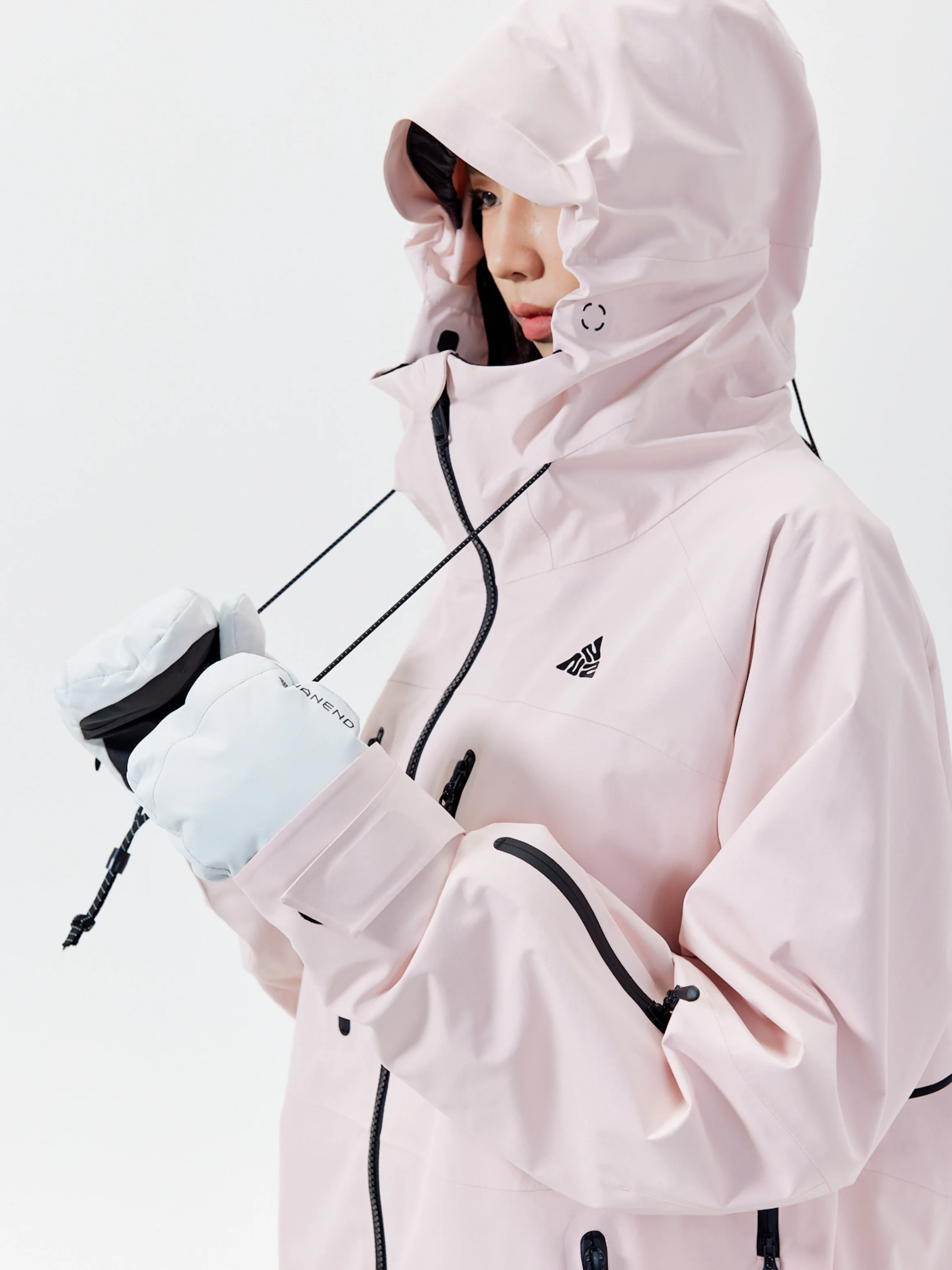 NANEND Pink 3L Winter Ski Jacket - Unisex - Image 14
