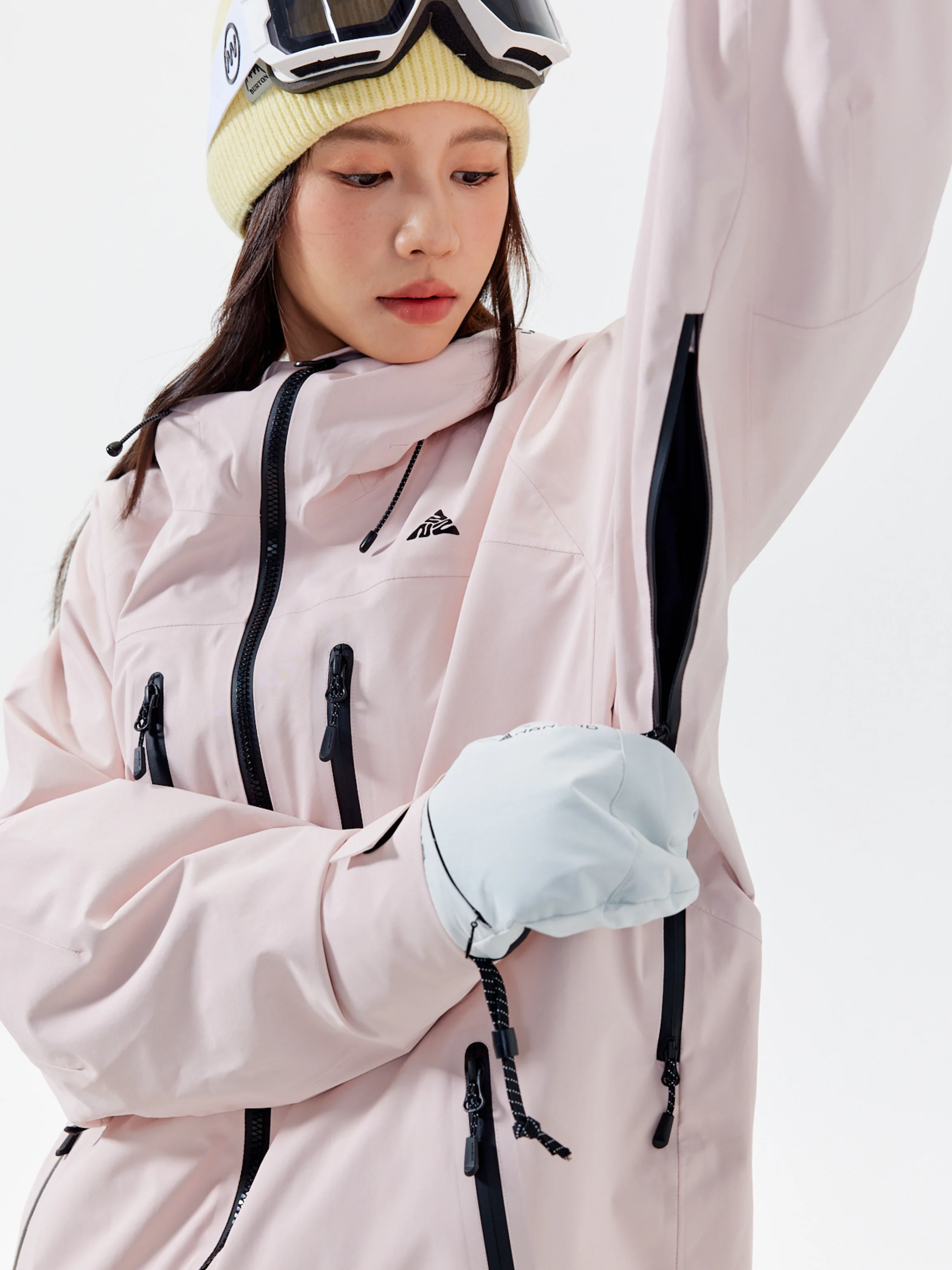 NANEND Pink 3L Winter Ski Jacket - Unisex - Image 15