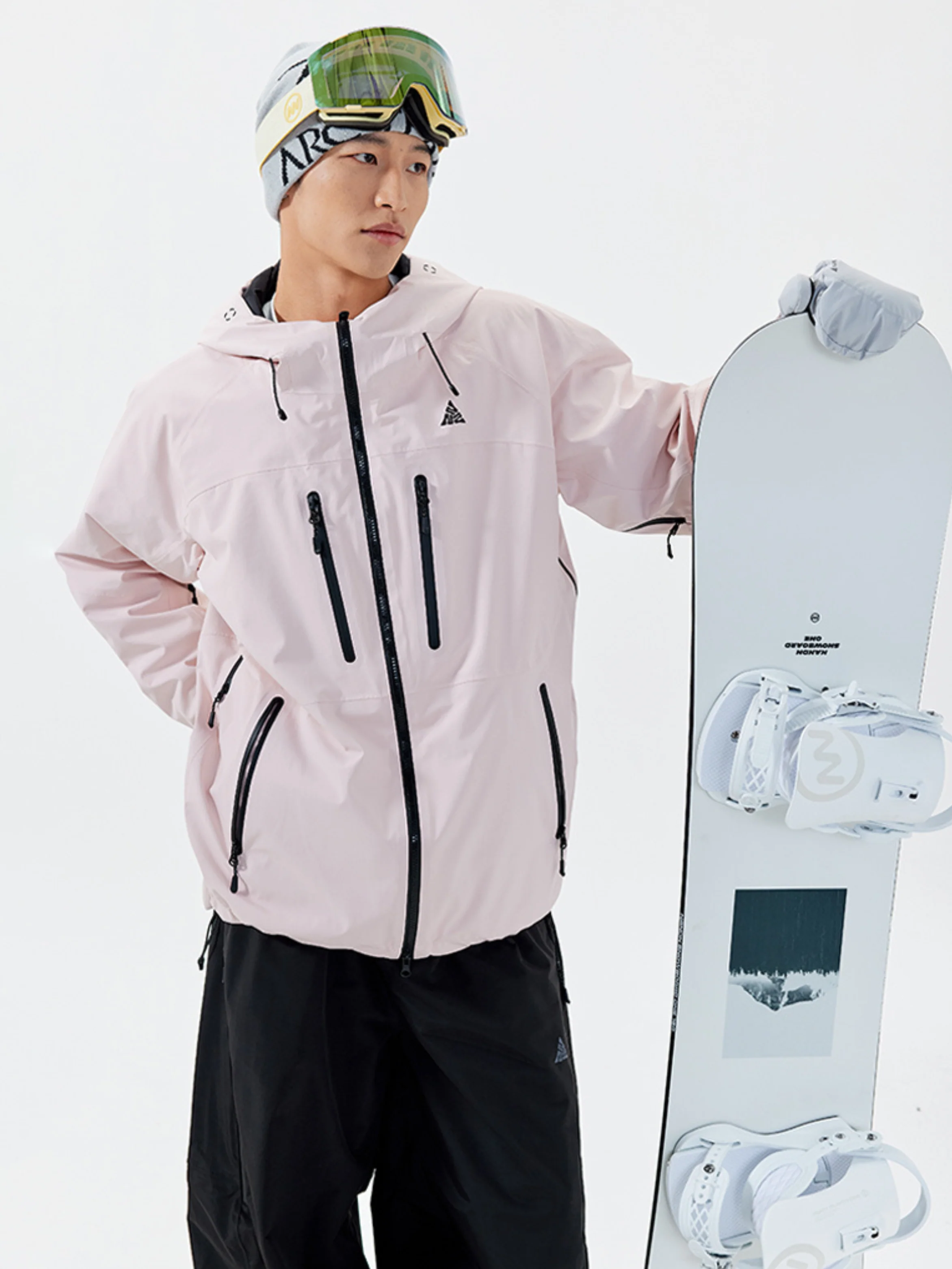NANEND Pink 3L Winter Ski Jacket - Unisex - Image 8