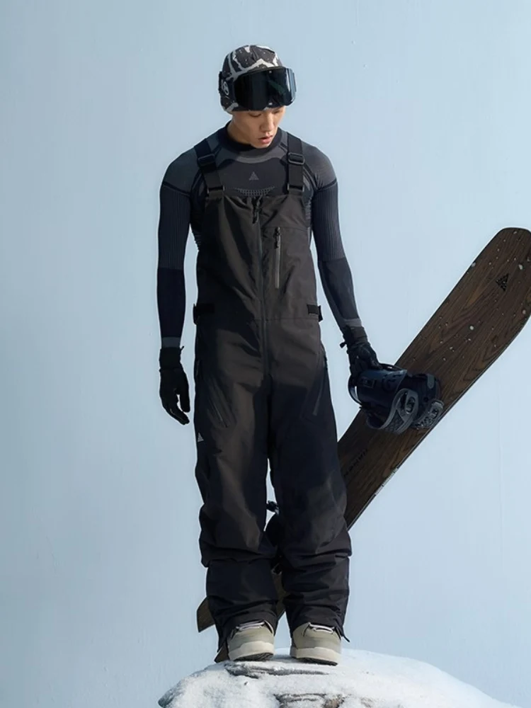 NANEND Pro 3L Fleece Ski Bib Pants - Men's - Image 2