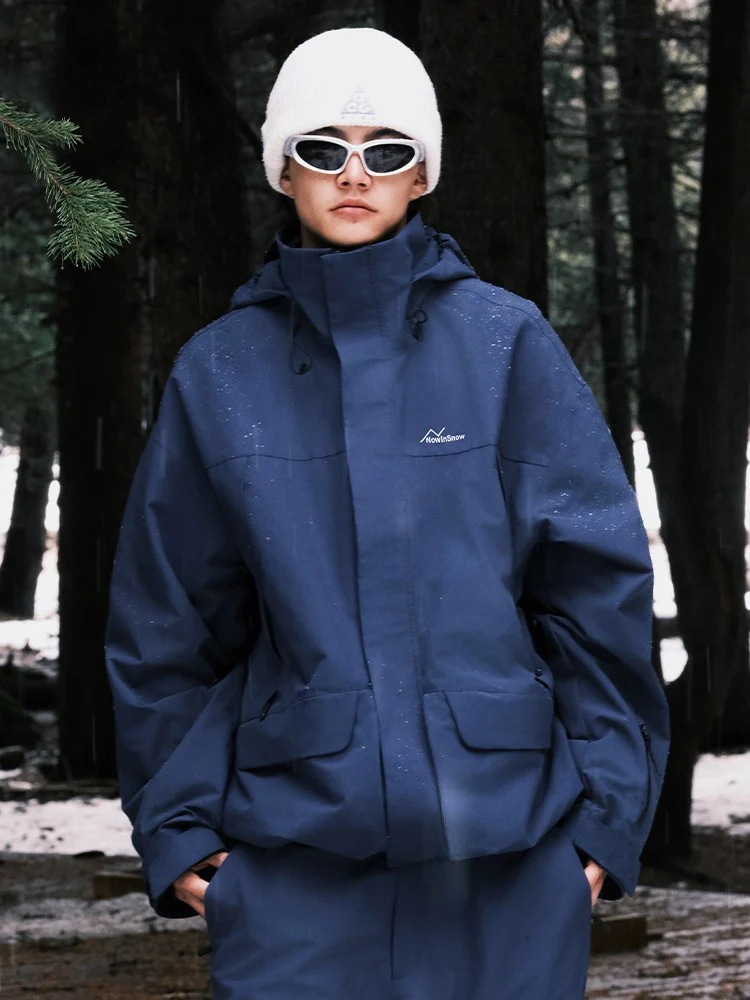 NIS 2L Solid Color Loose Jacket - Unisex - Image 2