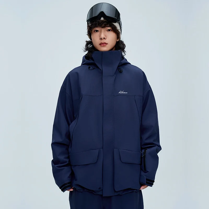 NIS 2L Solid Color Loose Jacket - Unisex - Image 31