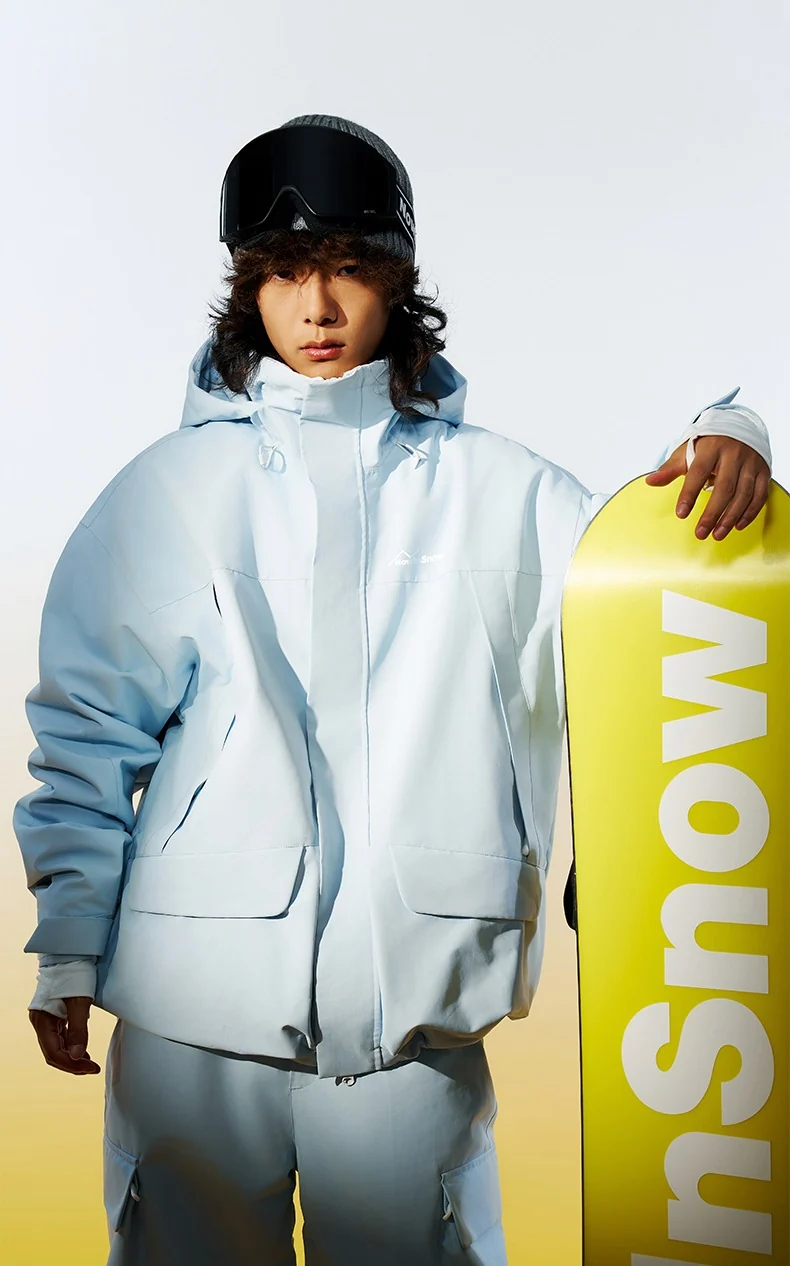 NIS 2L Solid Color Loose Jacket - Unisex - Image 14