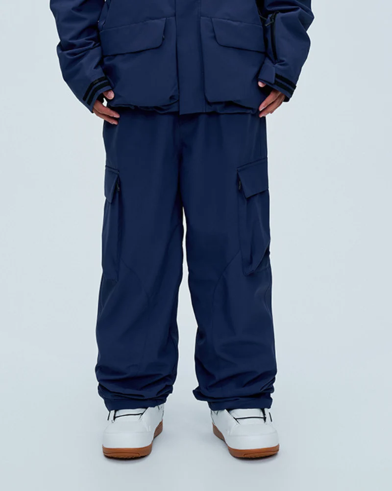 NIS 2L Solid Color Loose Pants - Unisex - Image 7