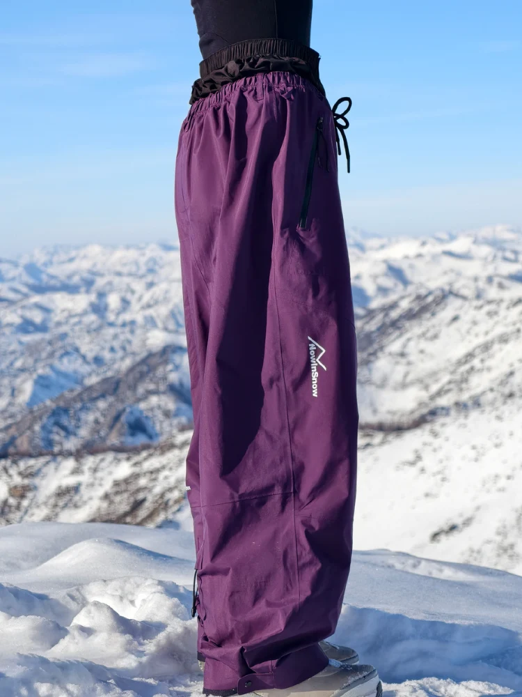 NIS 3L Boundlessly Shell Baggy Ski Pants - Unisex - Image 10