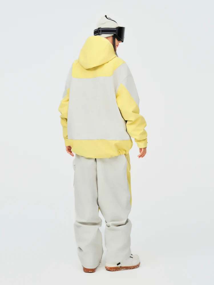 NIS 3L Pastel Colorblock Ski Jacket - Unisex - Image 9