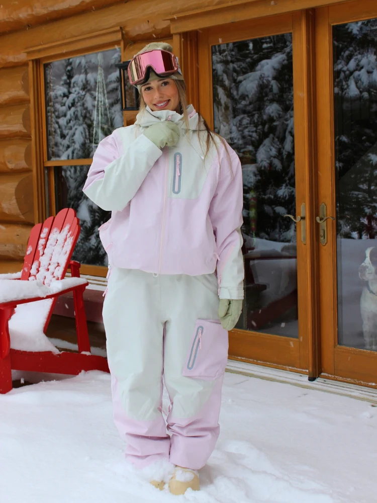 NIS 3L Pastel Colorblock Ski Jacket [Limited Region] - Image 6