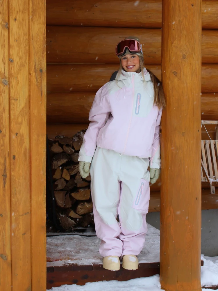 NIS 3L Pastel Colorblock Ski Jacket [Limited Region] - Image 3