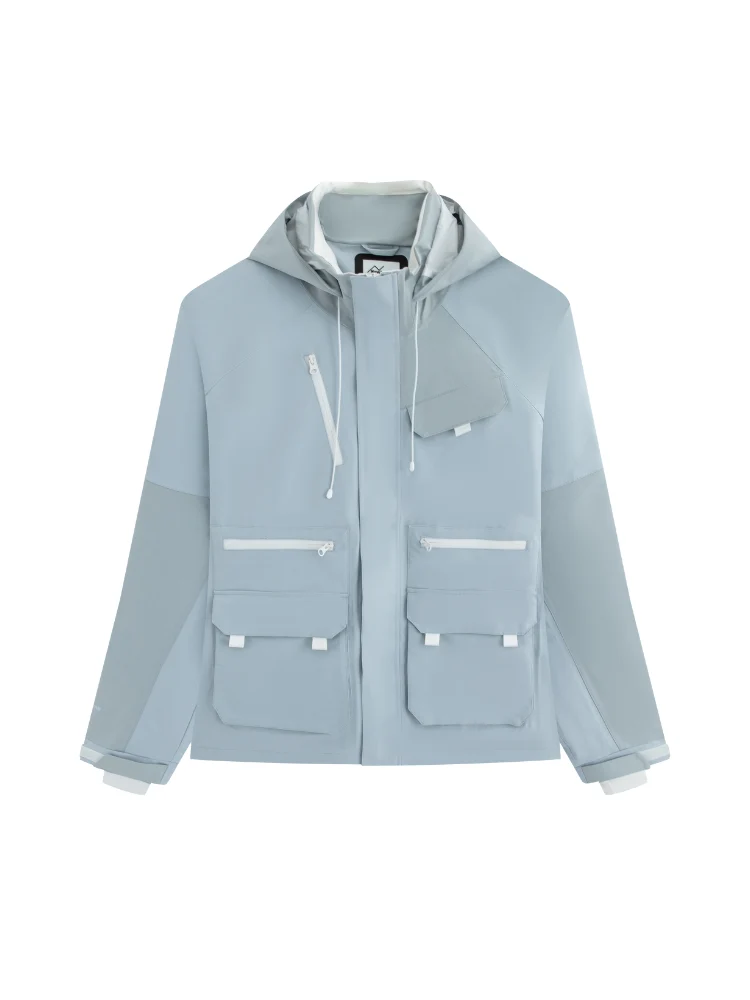 NIS Eco Creator Blue Ski Jacket - Unisex - Image 9