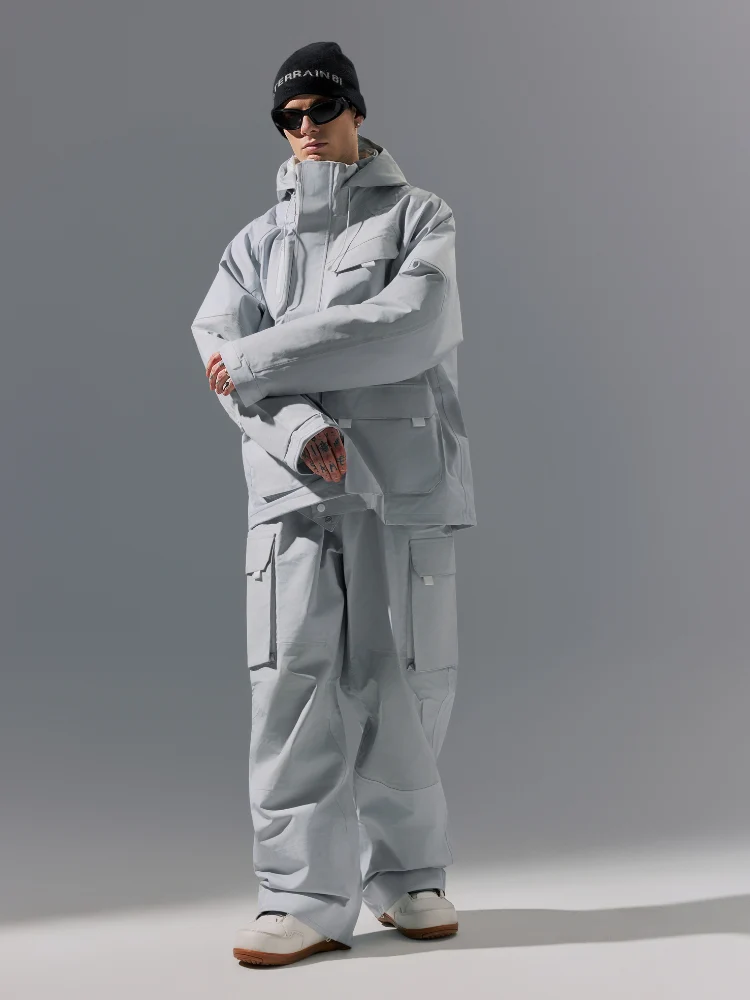 NIS Eco Creator Blue Ski Jacket - Unisex - Image 3