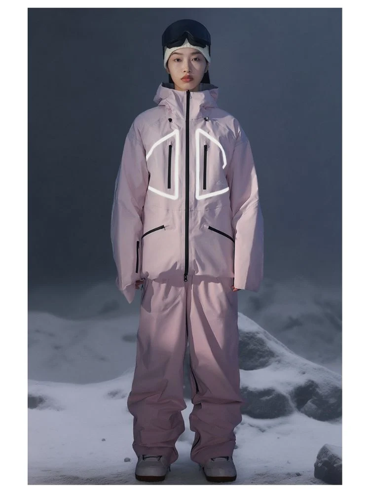 NIS SuperB Reflective Snow Tech Bibs - Unisex - Image 16
