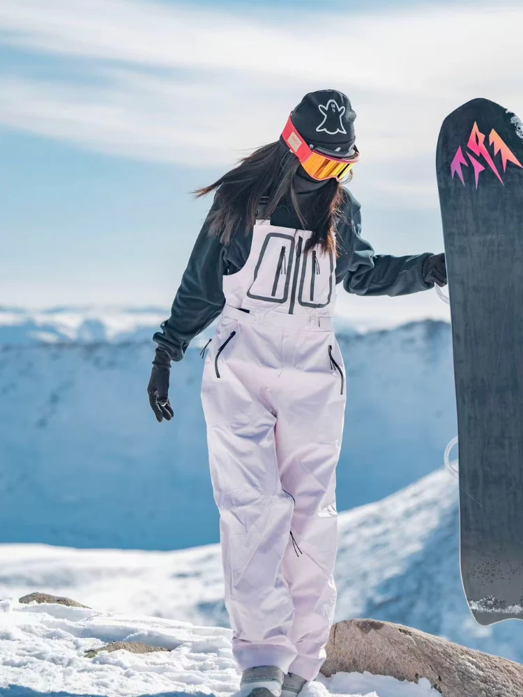 NIS SuperB Reflective Snow Tech Bibs - Unisex - Image 2
