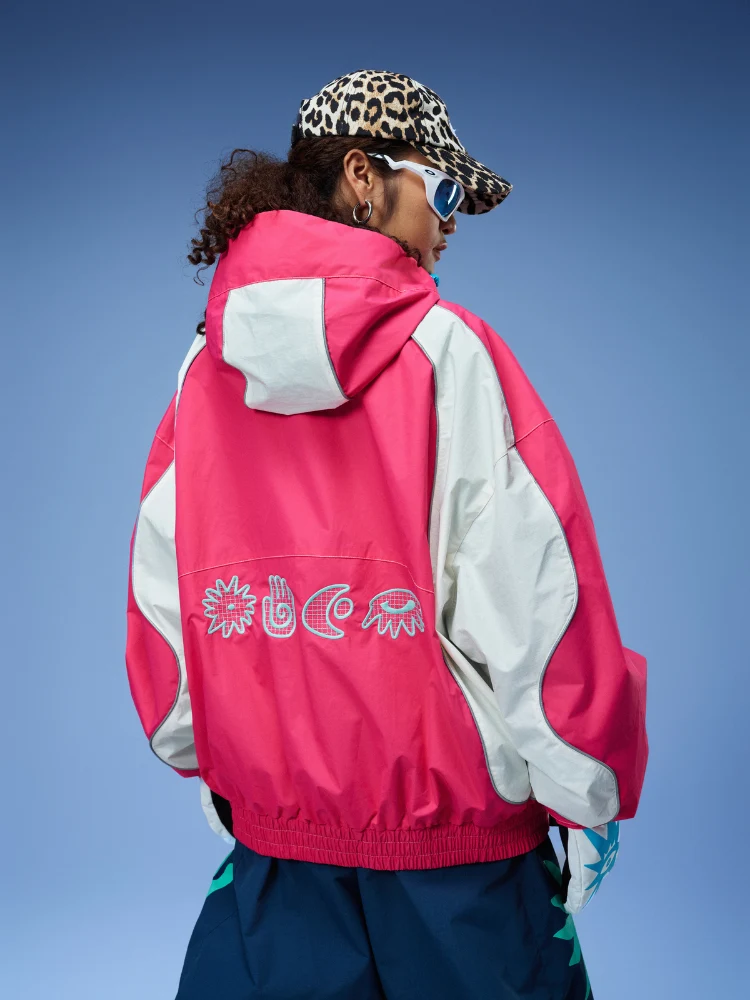 OddyEddy Vaporwave Snow Jacket - Unisex - Image 6