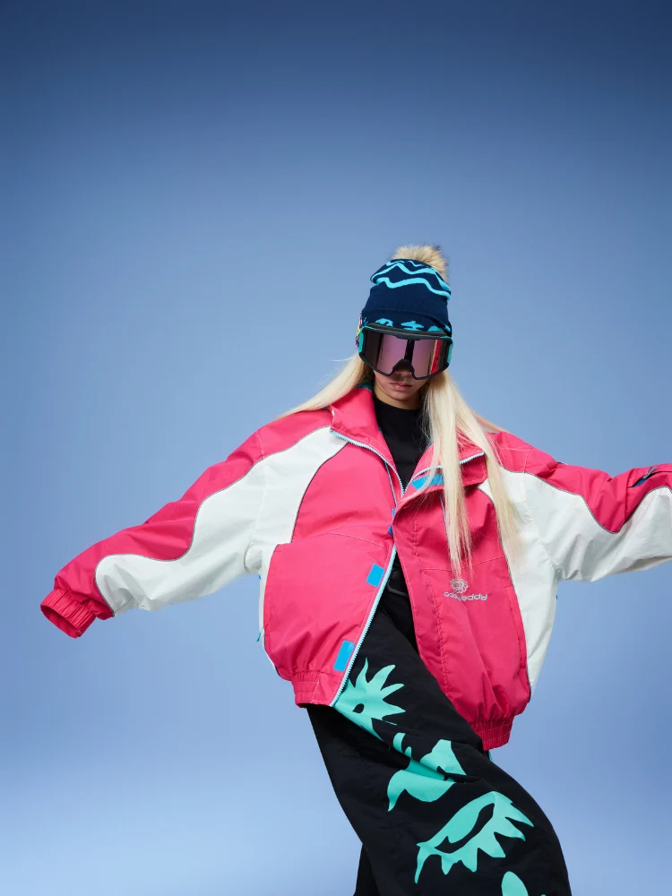 OddyEddy Vaporwave Snow Jacket - Unisex - Image 9