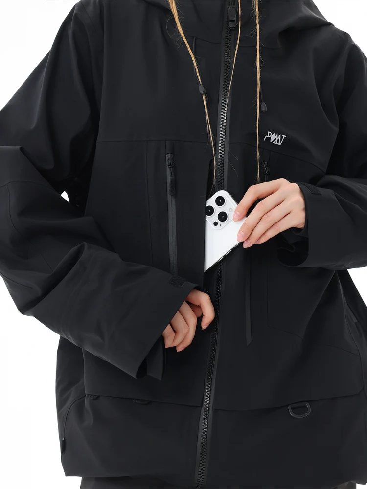 POMT Aurora 3L All-Mountain Shell Ski Jacket – Unisex - Image 9