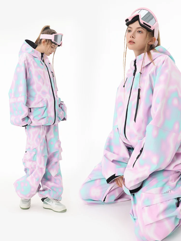 POMT Aurora Freestyle Baggy Ski Suit – Unisex - Image 3