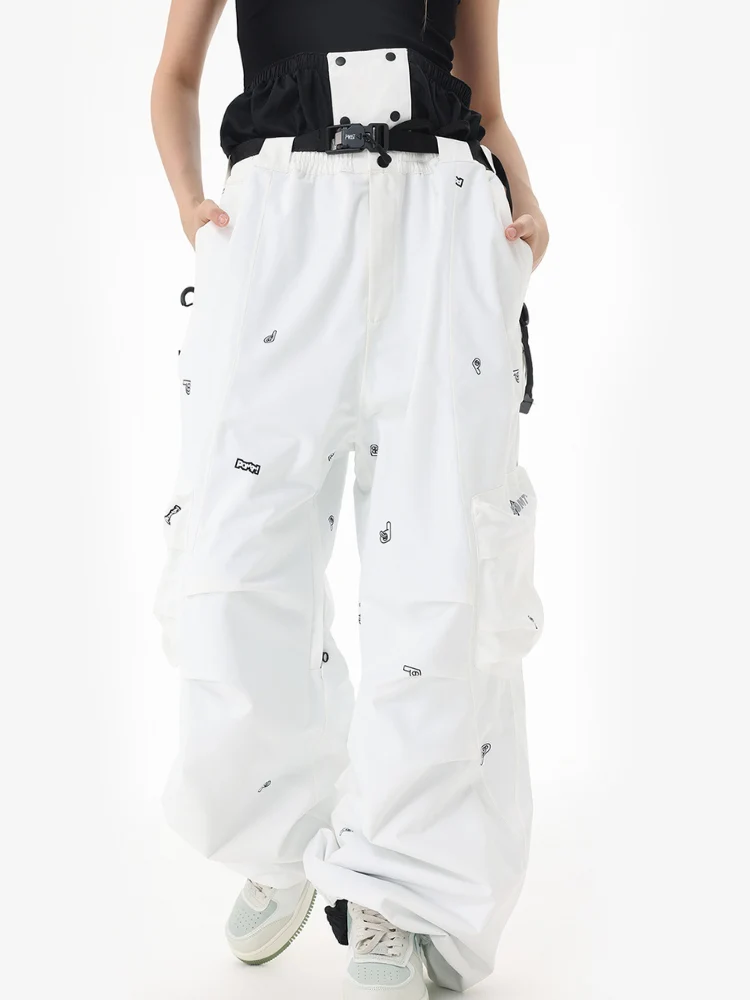POMT CleanF Drift Graffiti 2L Baggy Snow Suit – Unisex - Image 5