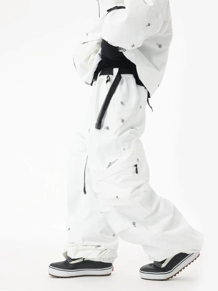 POMT CleanF Drift Graffiti 2L Baggy Snow Suit – Unisex - Image 6