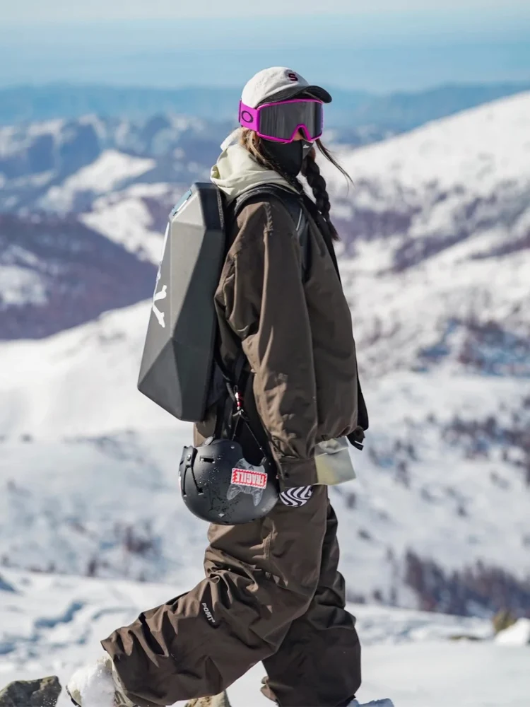 POMT CleanF Wrinkle Baggy Snow Pants - Women's - Image 3