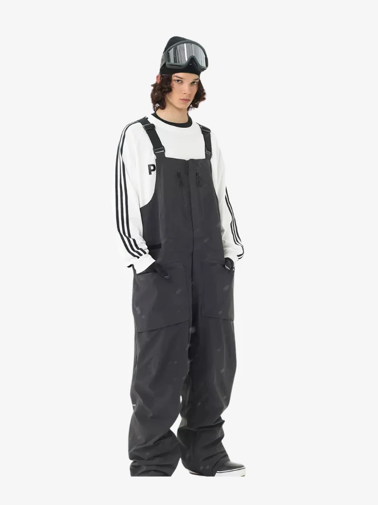 POMT M7 Pro 3L Dermizax Core Ski Bibs – Unisex - Image 2