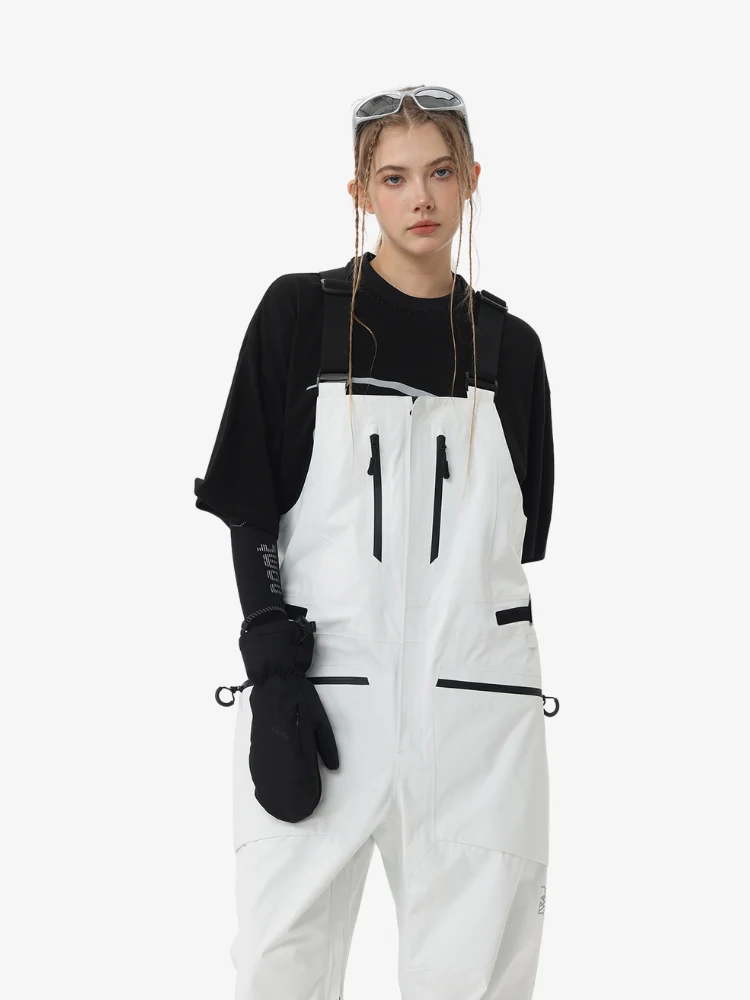 POMT M7 Pro 3L Dermizax Core Ski Bibs – Unisex - Image 3
